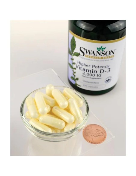 Vitamin D3 Higher Potency 2,000 Iu 250 Caps