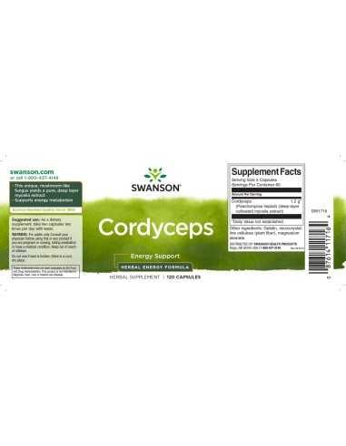 Cordyceps 600 Mg 120 Caps