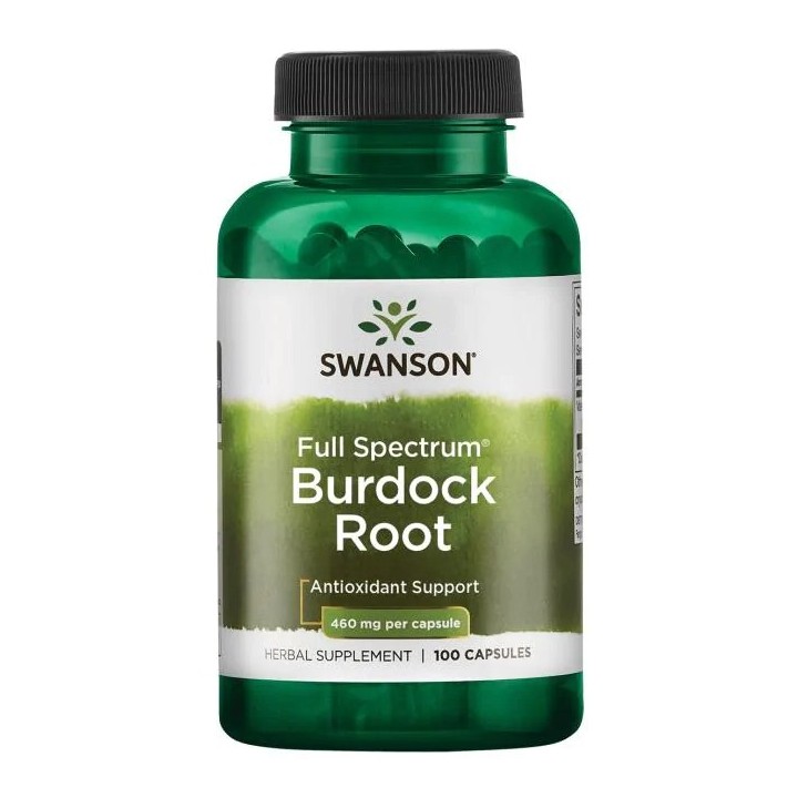 Swanson Burdock Root 460 mg 100 Caps