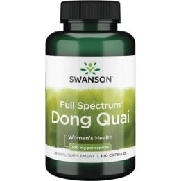 Dong Quai Root 530 mg 100 Caps Swanson Herbal Extract