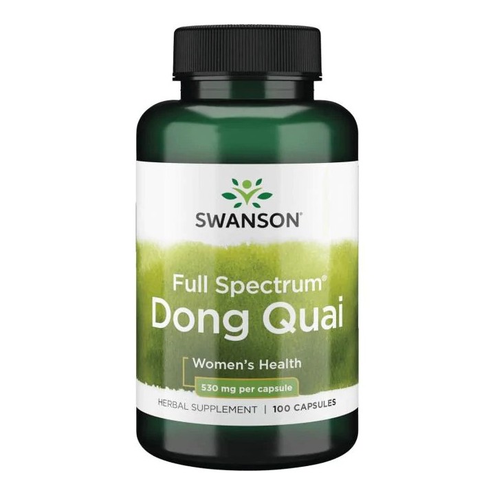 Dong Quai Root 530 mg 100 Caps Swanson Herbal Extract