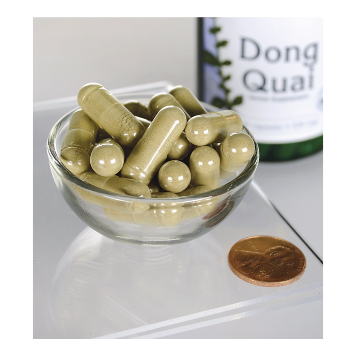 Dong Quai Root 530 mg 100 Caps Swanson Herbal Extract