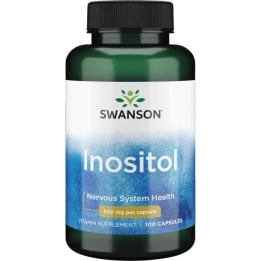 Swanson Inositol 650 mg 100 Caps