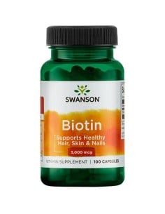 Biotin 5,000 mcg 100 Caps