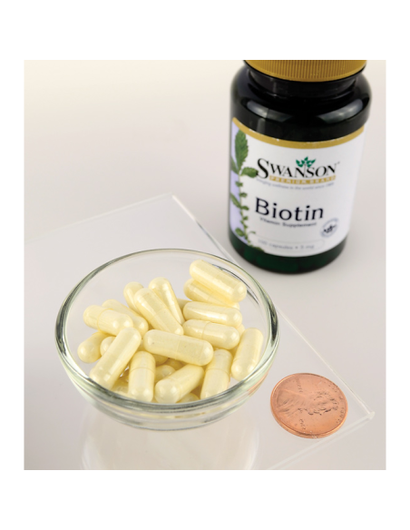Biotin 5,000 mcg 100 Caps