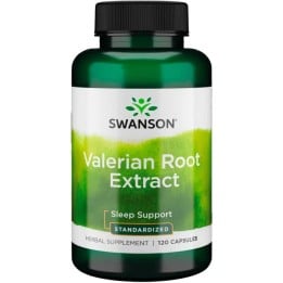 Valerian Root Extract 200 mg 120 Caps Swanson: standardized