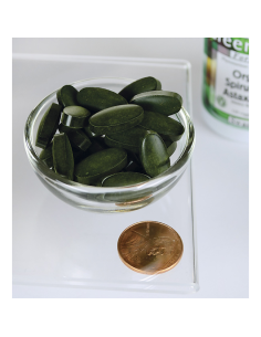 Organic Spirulina & Astaxanthin 120 Veg Tabs 2