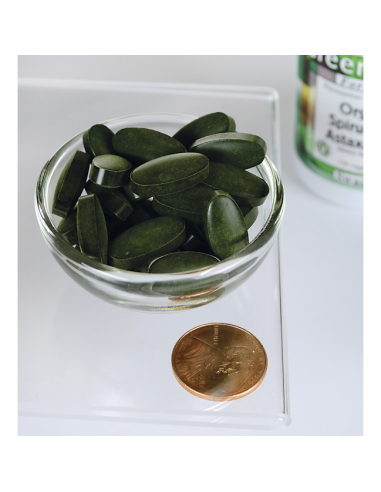 Organic Spirulina & Astaxanthin 120 Veg Tabs
