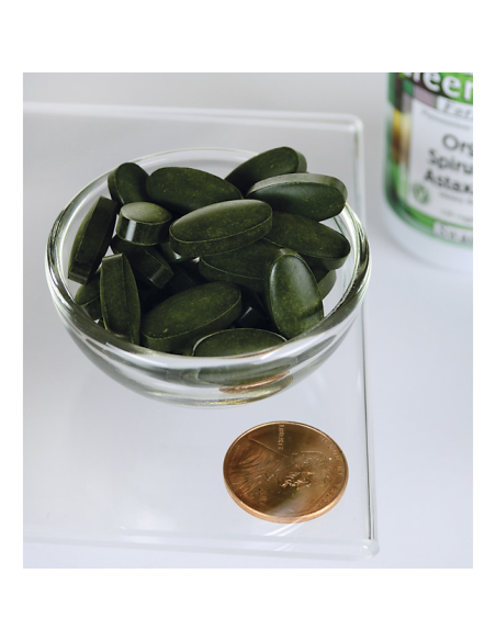 Organic Spirulina & Astaxanthin 120 Veg Tabs