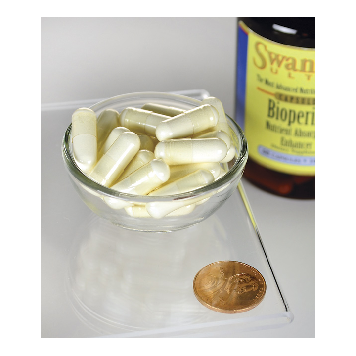 Bioperine 10 mg 60 Caps Swanson Black Pepper Extract