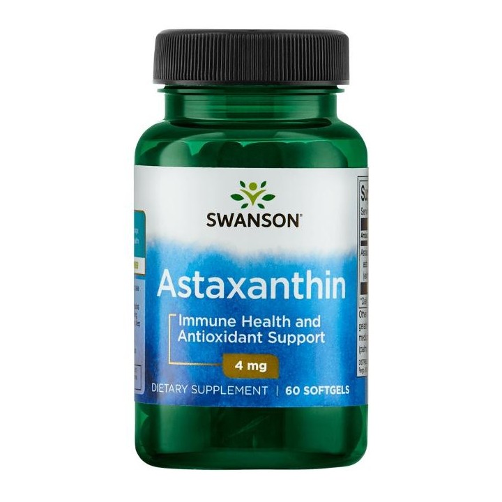 Swanson Astaxantina 4 mg 60 Sgel