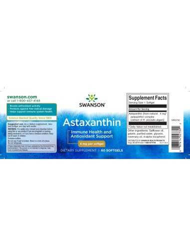 Astaxantina 4 Mg 60 Sgel