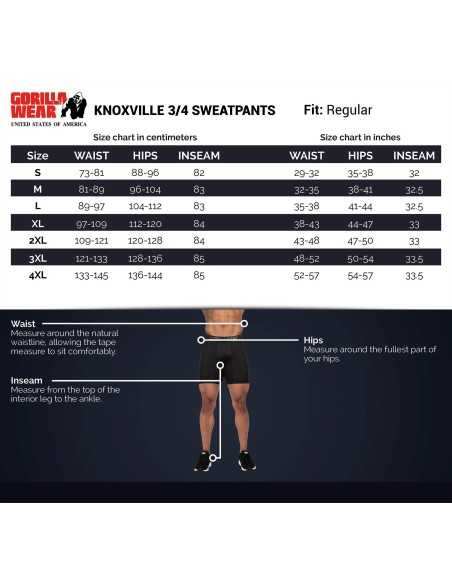 Knoxville 3/4 Sweatpants