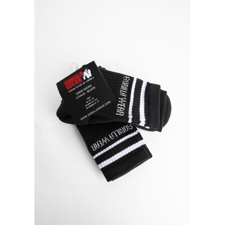 Gorilla Wear Crew Socks 2-Pack