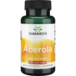 Swanson Acerola 500 mg 60 Caps