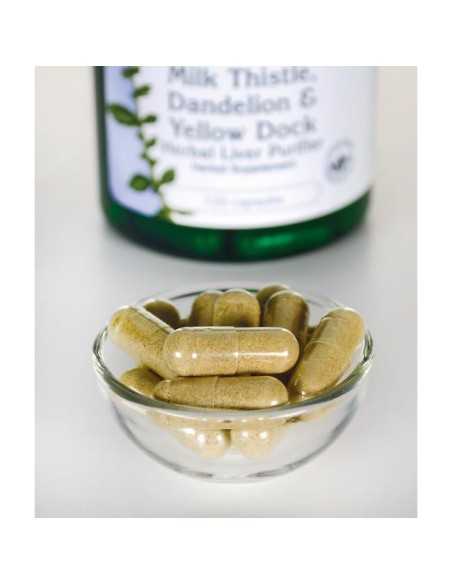 Milk Thistle Dandelion & Yellow Dock 120 caps
