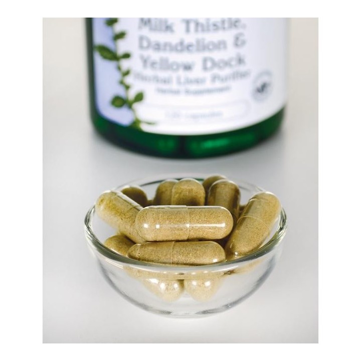 Swanson Milk Thistle Dandelion & Yellow Dock 120 caps