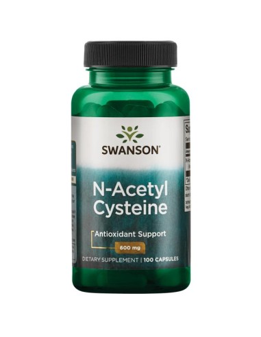 NAC N-Acetyl Cysteine 600 mg 100 Caps