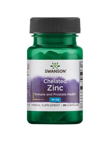 Albion Chelated Zinc Glycinate 30 mg 90 Caps
