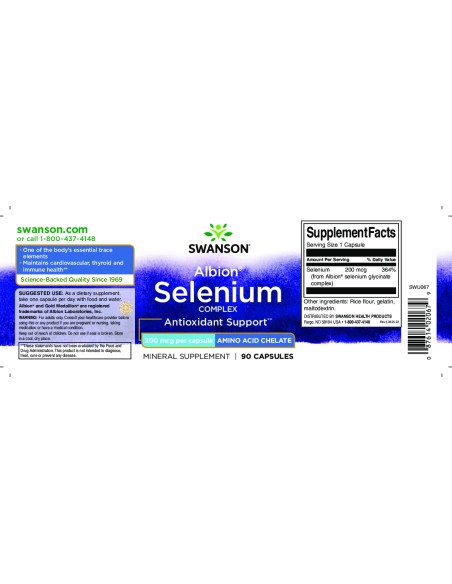 Selenium Complex 200 mcg 90 Caps