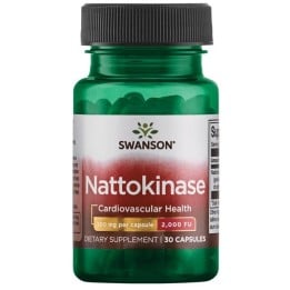 Swanson Nattokinase 2.000 unità fibrinolitiche 100 mg 30 Caps