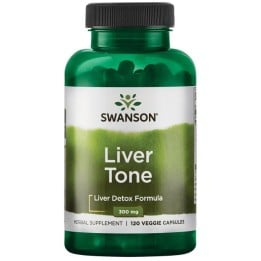 Swanson Liver Tone Liver Detox Formula 300 mg 120 Veg Caps