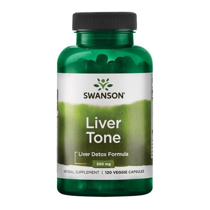 Swanson Liver Tone Liver Detox Formula 300 mg 120 Veg Caps