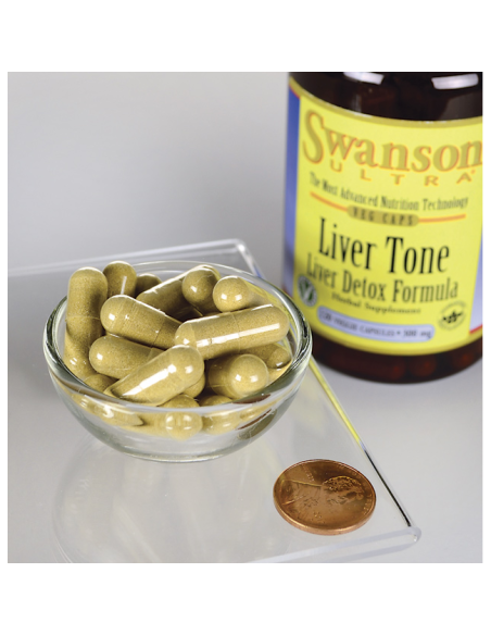 Liver Tone Liver Detox Formula 300 mg 120 Veg Caps