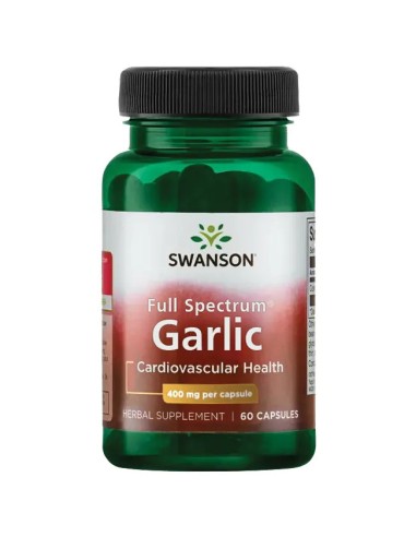 Full Spectrum Garlic (Cloves) 400 mg 60 caps