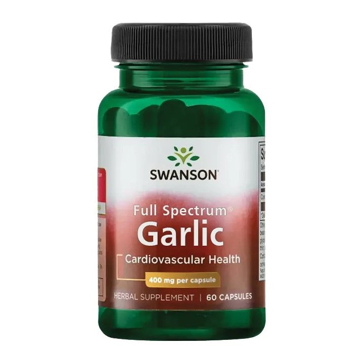 Swanson Full Spectrum Garlic (Cloves) 400 mg 60 caps