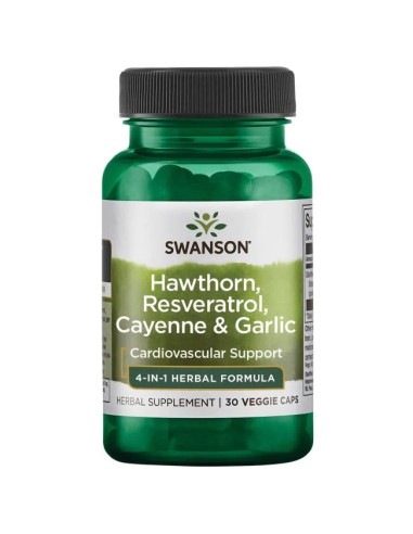 Full Spectrum Herbal Cardiovascular Care 30 Veg Caps