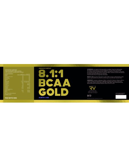 BCAA GOLD 8:1:1 500 gr