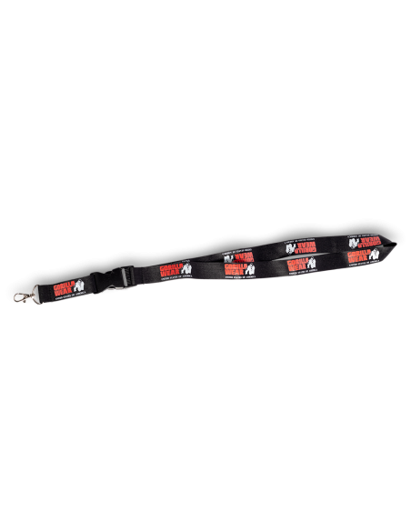 Eloy Lanyard - Black/Red