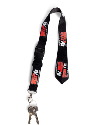 Eloy Lanyard - Black/Red