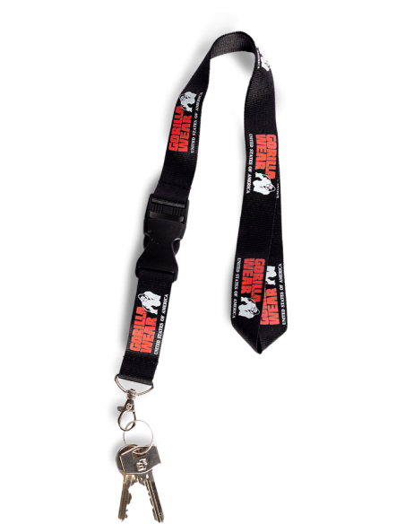Eloy Lanyard - Black/Red