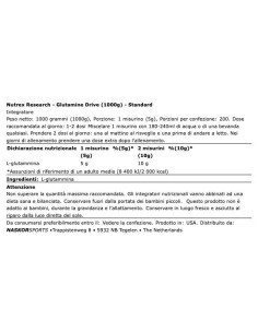 Glutamine Drive 1 Kg 2