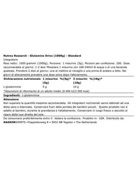 Glutamine Drive 1 Kg