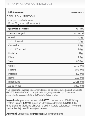Critical Whey 2000 grams