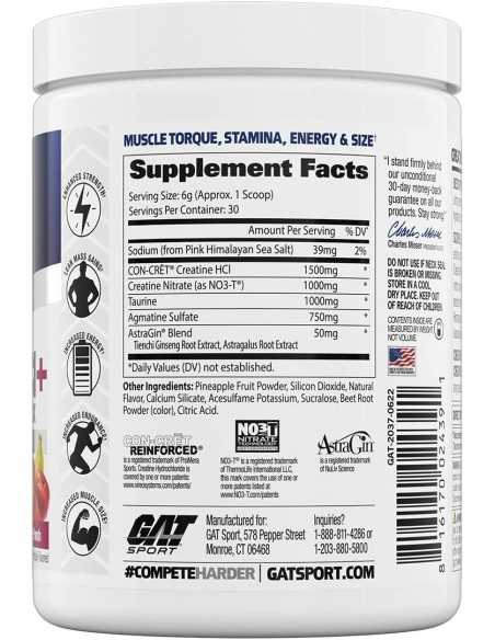 CREATINE HCI+ 180 gr