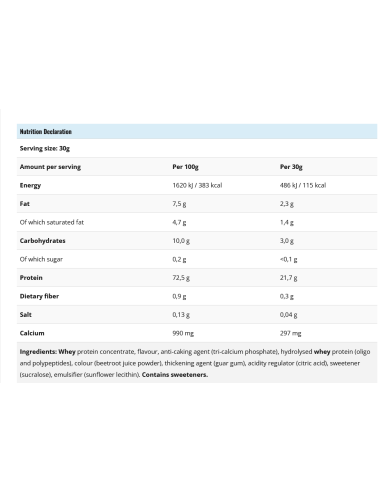100% Whey Protein 908 gr
