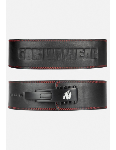 Gorilla Wear 4 Inch Premium Leather Lever Belt