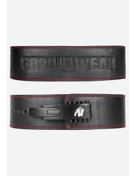 Gorilla Wear 4 Inch Premium Leather Lever Belt