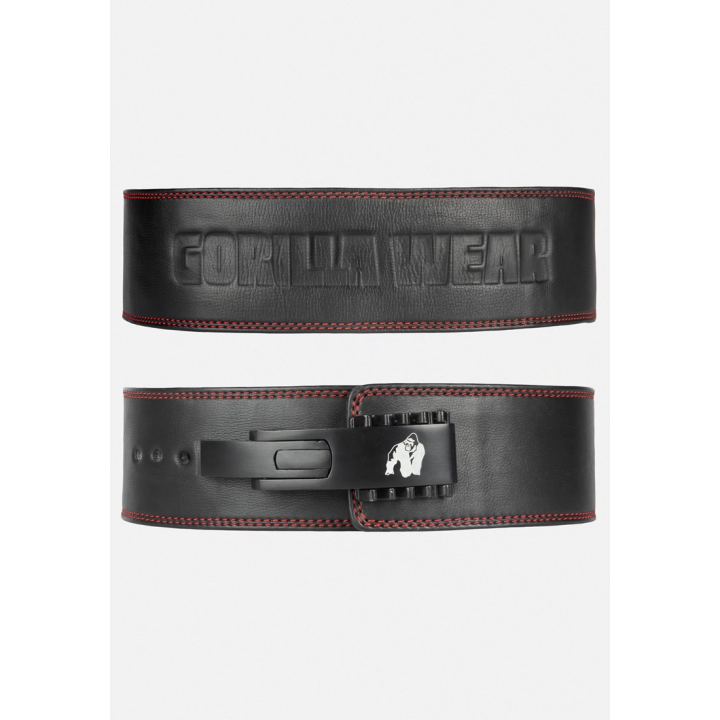 Gorilla Wear 4 Inch Premium Leather Lever Belt