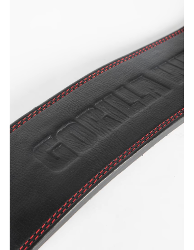 Gorilla Wear 4 Inch Premium Leather Lever Belt