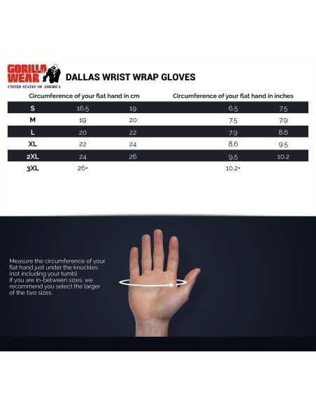 Dallas Wrist Wrap Gloves