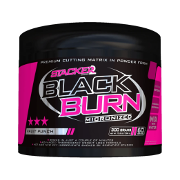Stacker2 Black Burn Micronized 300 gr