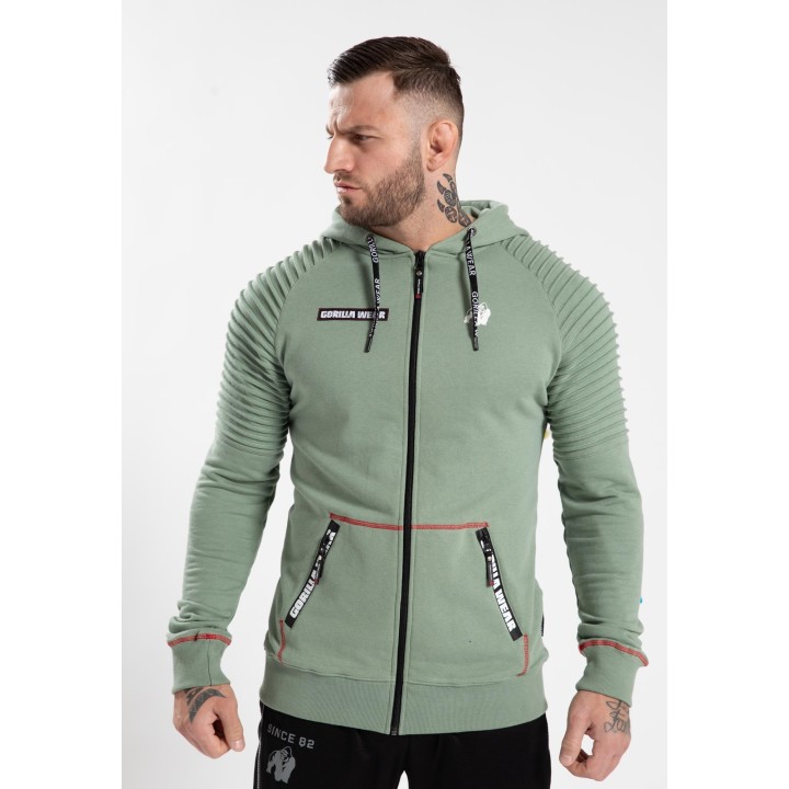 Gorilla Wear Georgia Zipped Hoodie