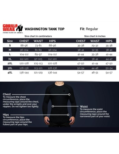 Washington Tank Top