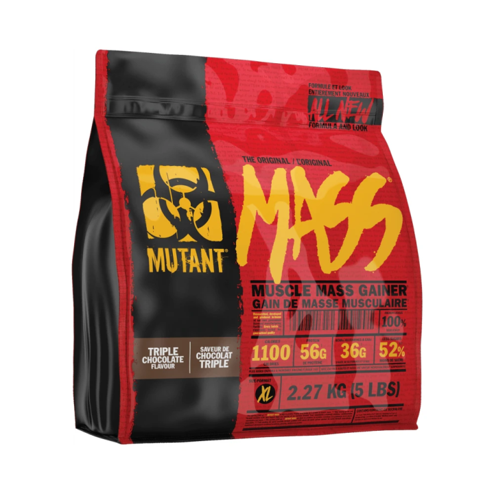 Mutant Mass 2.2 kg: Mass Gainer with Protein and Carbs