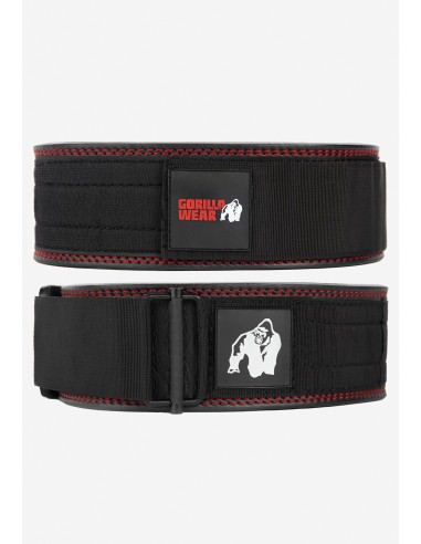 Gorilla Wear 4 Inch Premium Leather Lifting Belt